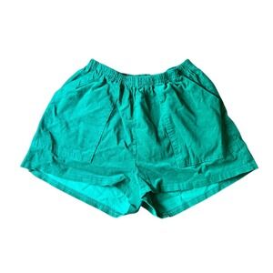 Vintage TEAL GREEN CORDUROY SHORTS Urban Outfitters Renewal SUSTAINABLE Line S